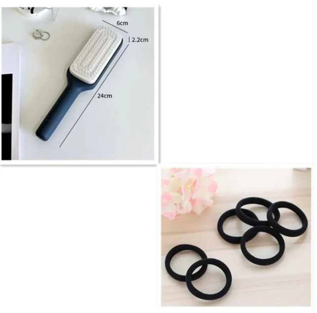 SleekStrand OmniGlide™ | 4-in-1 Self-Cleaning Hairbrush